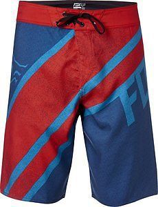 Fox racing sequenced mens boardshorts flame red
