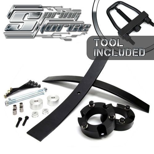 2005-2015 tacoma 4wd 3&#034; front + 2&#034; rear full lift kit with tool w/ diff drop