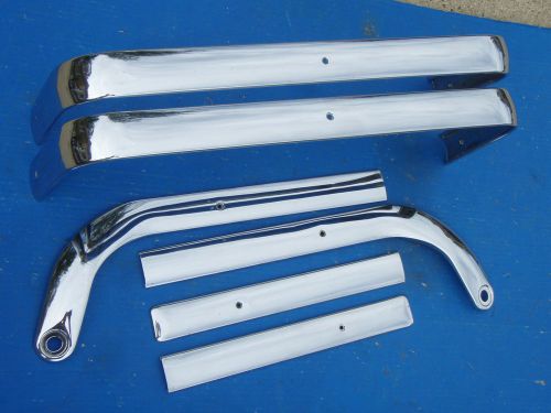 Pontiac buick olds chevrolet chevy 62 63 64 65 bucket seat chrome mouldings