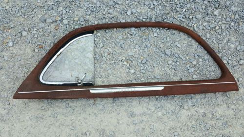 1946 dodge club coupe interior door window glass trim moulding right pass side