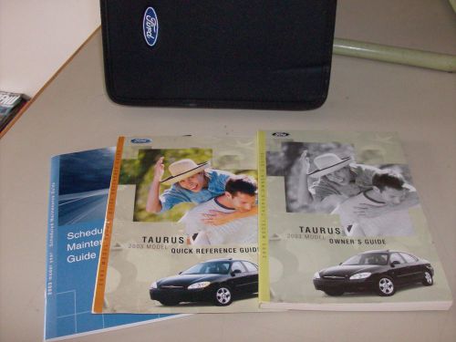 2003 ford taurus owners manual