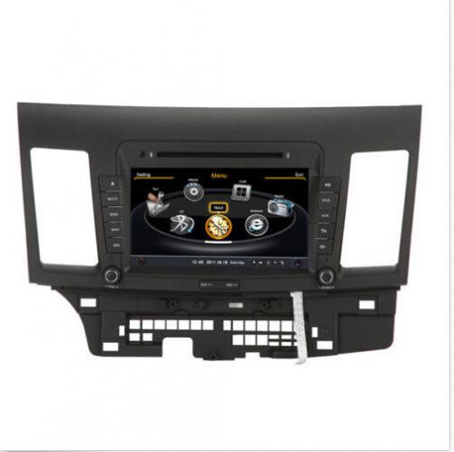 Mitsubishi lancer car dvd gps navigation autoradio stereo headunit ipod 3g 3zone