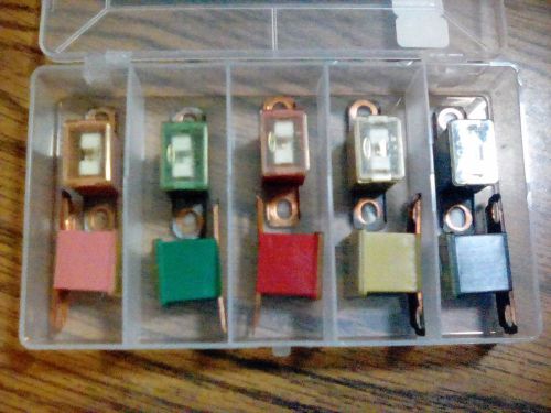 10pc recycled fusable link fuse automotive kit assortment 30 40 50 60 80 bolt in