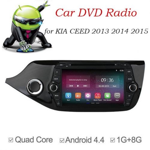 For kia ceed 2013 2014 2015 car quadcore 1.6g dvd radio player built-in gps/wifi