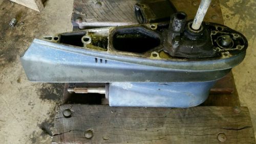 1973 evinrude johnson 50hp outboard motor  lower unit