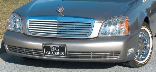 2000-2005 cadillac deville classic 3d &#034;z&#034; grille upper - chrome plated - e&amp;g