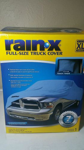New rain x 804521 blue x large full size truck cover