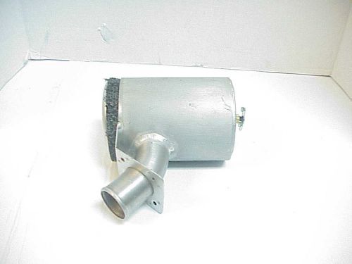 Aluminum breather catch can overflow tank 4&#034; x 6&#034; for 1-1/2&#034; hose nascar c9