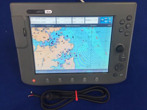 Raymarine c120 gps chartplotter multifunction display, tested &amp; warrantied