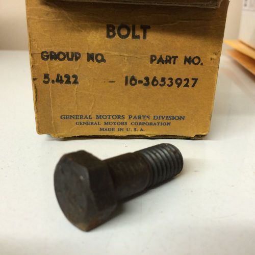 Gm 3653927 (bolt) axle shaft bolt 1940-1947 utility &#034;nos&#034;
