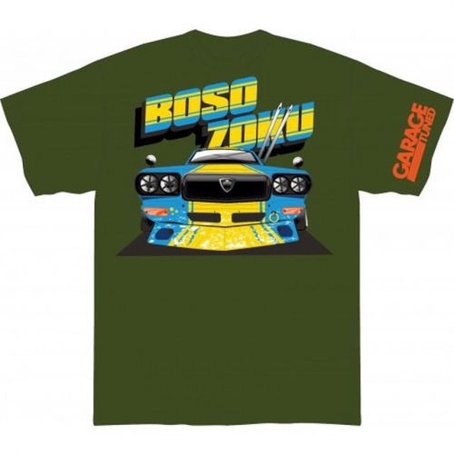 Garagetuned mazda rx-3 rx3 rotary bosozoku t-shirt men&#039;s size medium