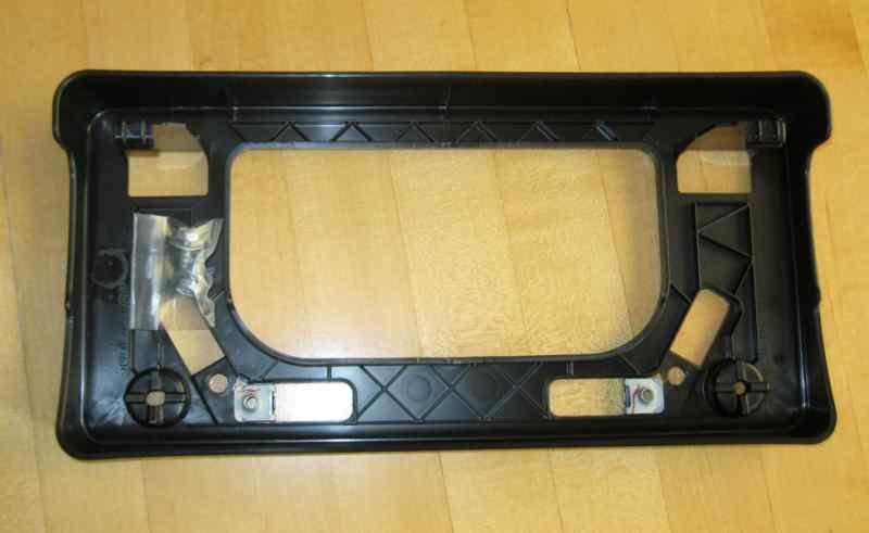 2011-2013 toyota prius front license plate mounting bracket holder with hardware