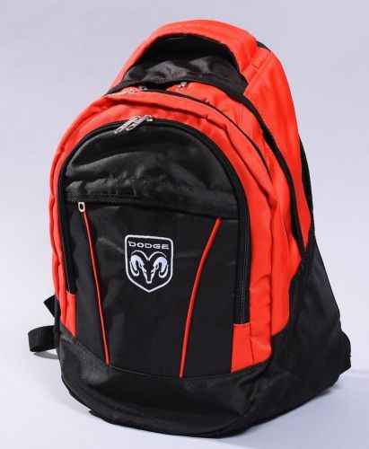 New dodge black backpack bag ram durango nigro viper dakota flag