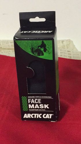 New in box 2010 arctic cat black therm face mask for snowmobiling winter sports