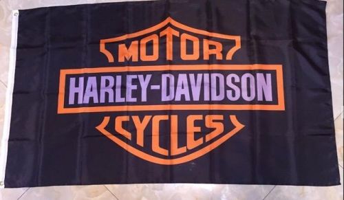 Harley davidson motorcycles 3 x 5 banner flag man cave biker bar wall decor!!!