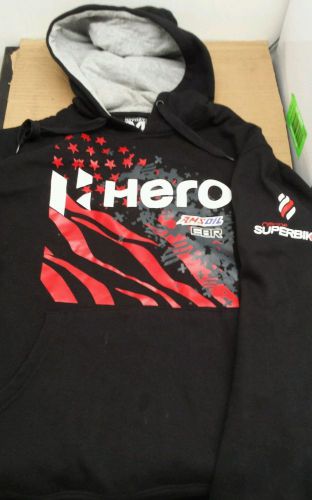 New pegram racing ebr hero official   wsbk hoodie hooded sweat shirt large sbk