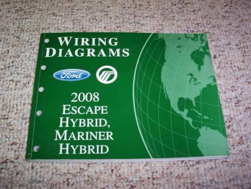 2008 mariner hybrid electrical wiring diagram manual i4 premier v6 4cyl 2.3l