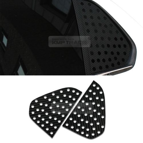 C quarter glass sports mask carbon black decal stickers for chevy 2013-2016 trax