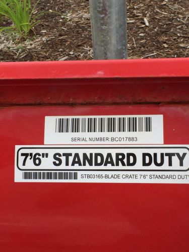 Boss standard duty plow 7&#039;6&#034;