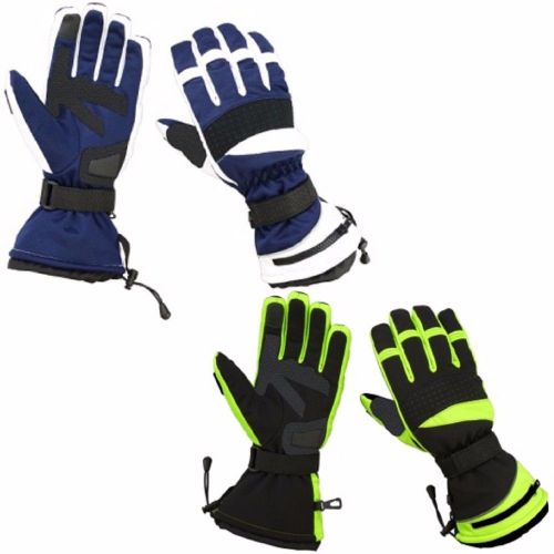Hugger gauntlet snowmobile skiing driving gloves men&#039;s textile 200 g insulation