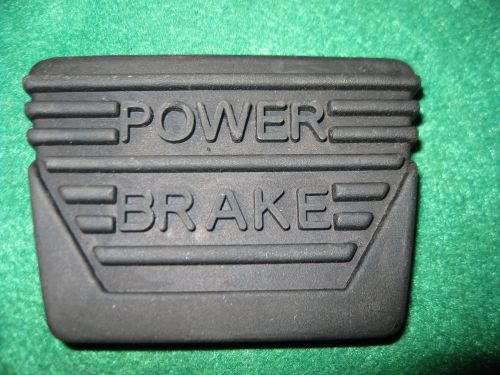 Corvette power brake pedal pad for 1963-1967 new.