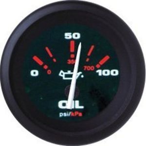 Teleflex marine 57929p oil pressure 0-100 psi amega-gauge