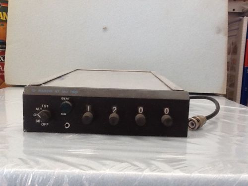 Narco at150 transponder with tray and antenna