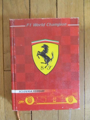 Ferrari idea diary scuderia f1 world champion covering 2001 season data