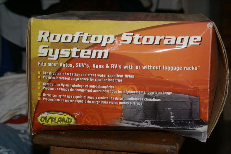 Jeep suv roof top storage system 39x32x18