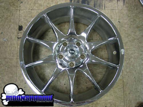 Smiths wheels 10 spoke chrome wheel rim 17" 17x7 5x108 smith