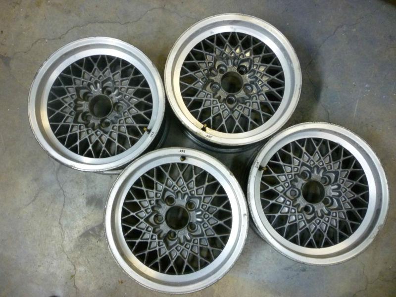 Volvo 15x7 wheels - msw for 240 740 760 rough condition    242 244 245