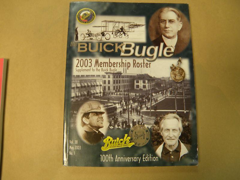 Buick bugle membership roster 2003 the buick club of america