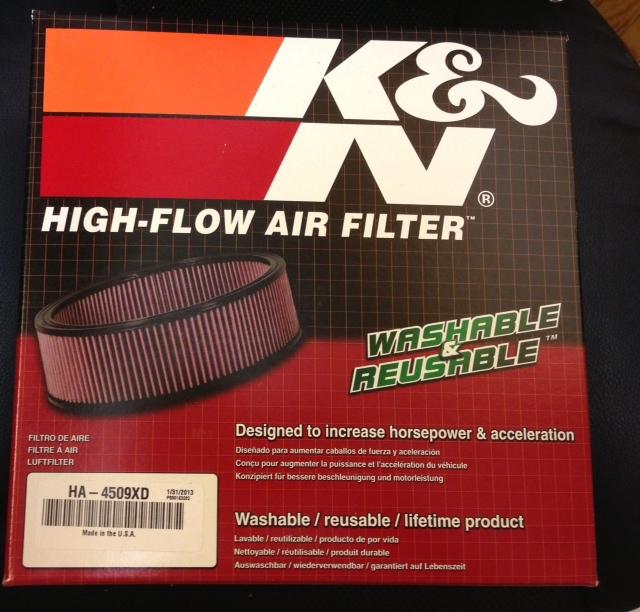  air filter,k&n, ha-4509xd, crf450,'09-'12,crf250,'10-'13, new