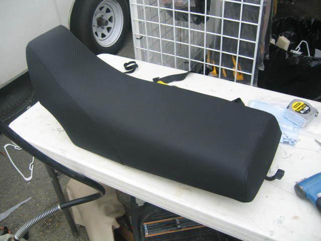 Yamaha banshee carbon fiber seat cover  #ghg5962scblck6962