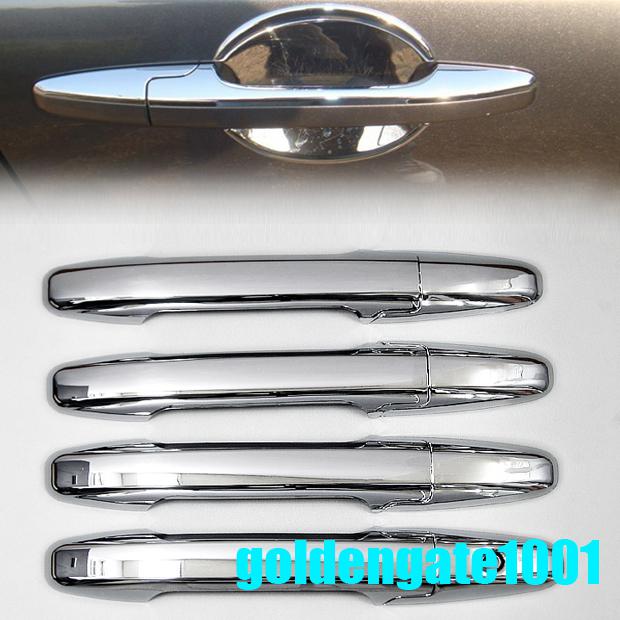 New chrome door handle cover trims for 2006-2011 honda civic 4dr sedan 8 pcs hot