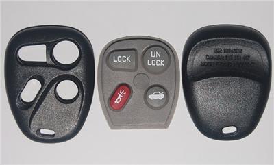 Replacement blank keyless remote key fob case shell for buick le sabre alero lss