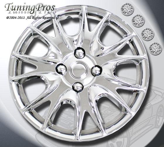 14" inch hubcap chrome wheel rim covers 4pcs, style code 533 14 inches hub caps