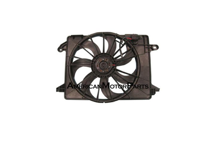 Replacement ac condenser radiator cooling fan asy 09-12 chrysler 300 68050129aa