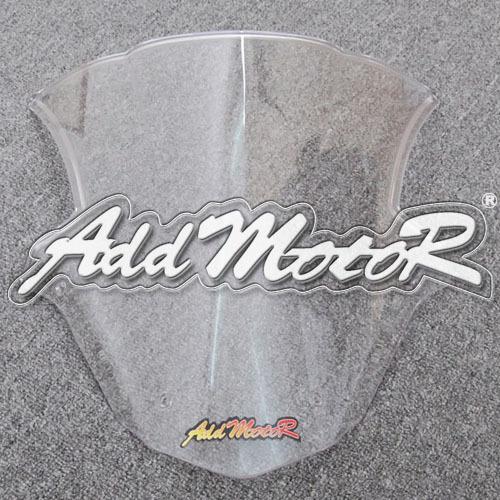 Double bubble clear windshield motorcycle windscreen for ninja zx10r 2011-2012 