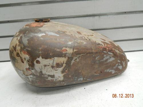 Gas fuel petrol tank triumph 500 large capacity t100 t110 motorcycle