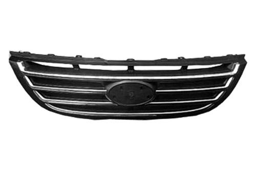 Replace ki1200127 - 07-08 fits kia spectra grille brand new car grill oe style