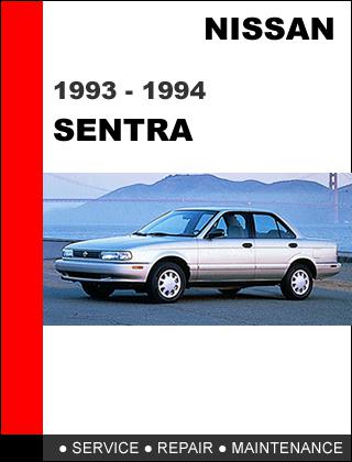 Nissan sentra 1993 - 1994 factory service repair manual access it in 24 hours