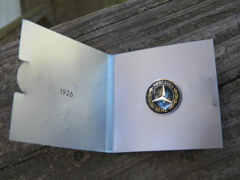 Nip genuine mercedes benz classic collection 1926 star clutch pin tie tac