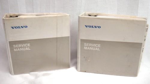 Volvo fe series trucks service manual books 1 & 2 binders pv776-041-670sm