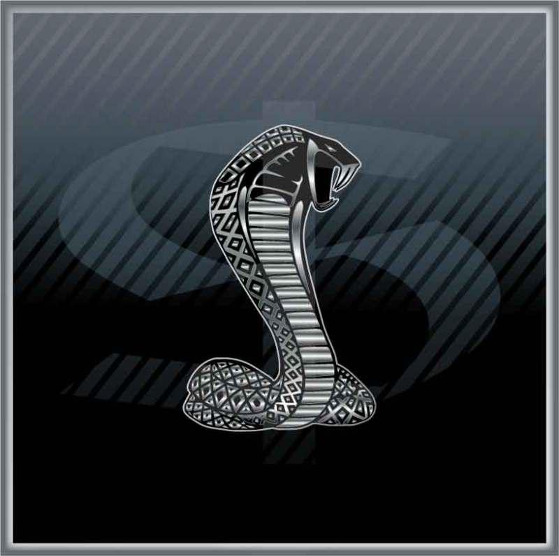 Shelby cobra ford mustang gt racing car sticker 