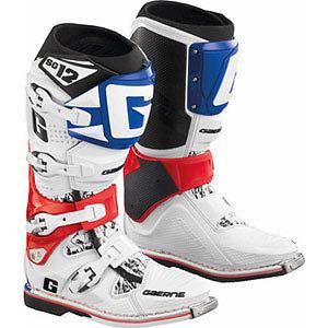 Gaerne sg-12 boots red/white/blue, boot, sg 12, mx, sx, motocross, 480-05409-13