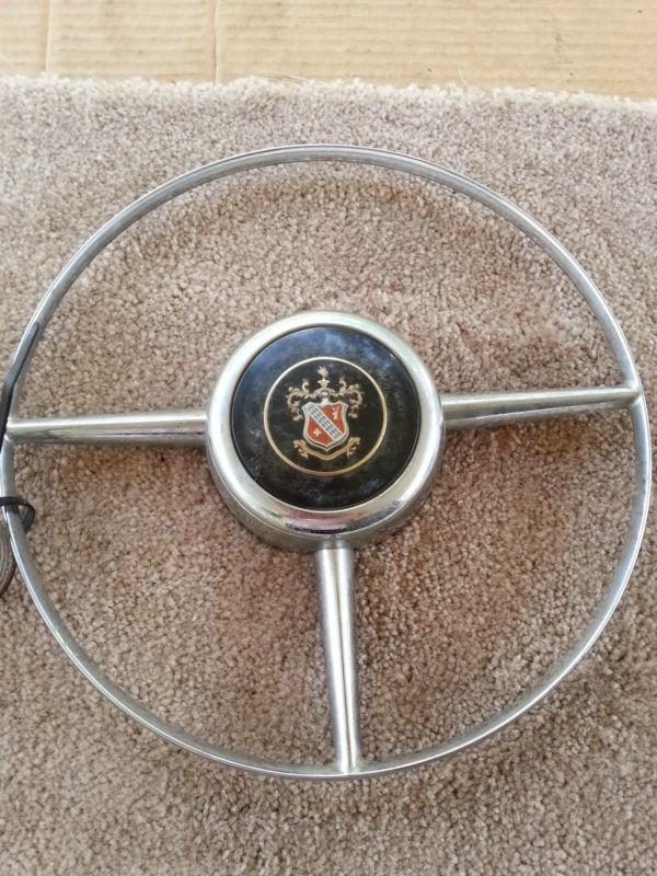 1951-53 original buick horn ring with horn button 
