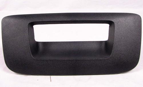2012 - 2013 gmc sierra/chevy ck1500 black tailgate handle cover new