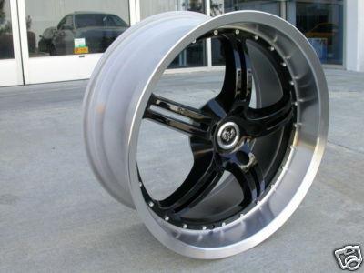 19" stern black wheels rims bmw chevrolet chevy s10 gmc jimmy jaguar pontiac