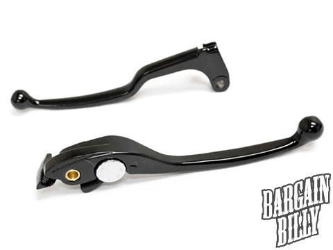 Honda cbr 954rr 954 rr brake + clutch hand lever black new style set (2002-2003)